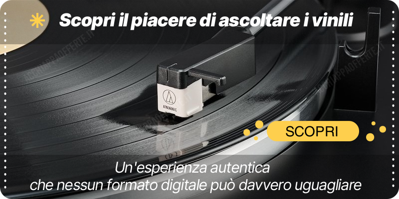 Come riprodurre i vinili con un piatto giradischi